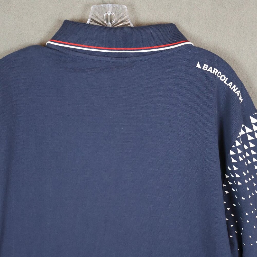 North Sails Barcolana 51 Regatta Polo Shirt Men 2XL Blue Sailing Limited Edition - Picture 8 of 15